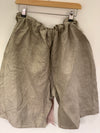 RitaNoTiara Natural Linen Bermuda Shorts