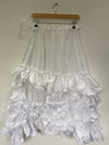 RitaNoTiara White Etta Vintage Lace Maxi Skirt