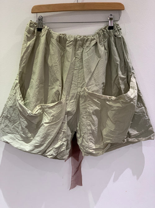 RitaNoTiara Cotton Big Pocket Shorts