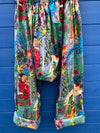 Ready to Ship Frida Kahlo Grey Harem Pants