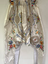 RitaNoTiara Embroidered Harem Pants OOAK