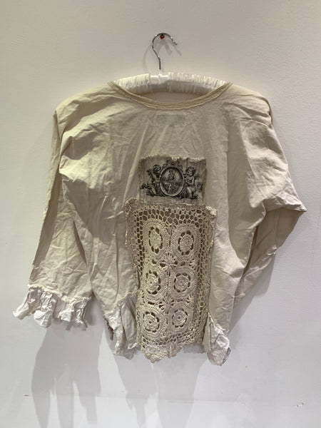 RitaNoTiara Vivi Southern Gothic Jacket ivory