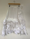RitaNoTiara White Etta Vintage Lace Maxi Skirt