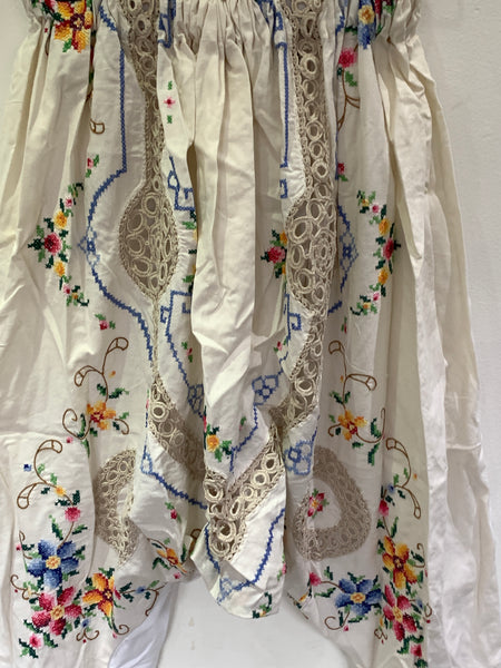 RitaNoTiara Embroidered Harem Pants OOAK