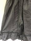 RitaNoTiara Black Cotton Knickerbockers