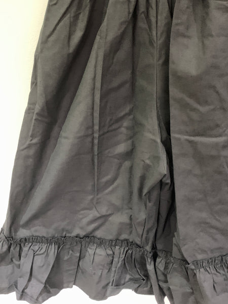 RitaNoTiara Black Cotton Knickerbockers