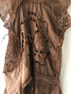 Helena Antique  Gothic Lace Top