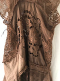 Helena Antique  Gothic Lace Top