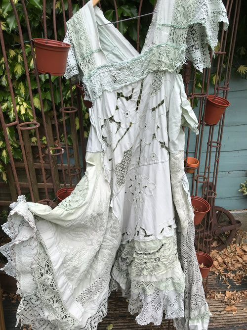 Helena Lace Pinafore Dress