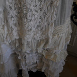 Etta maxi vintage lace skirt Cowgirl Rodeo Frill Gypsy Prairie boho