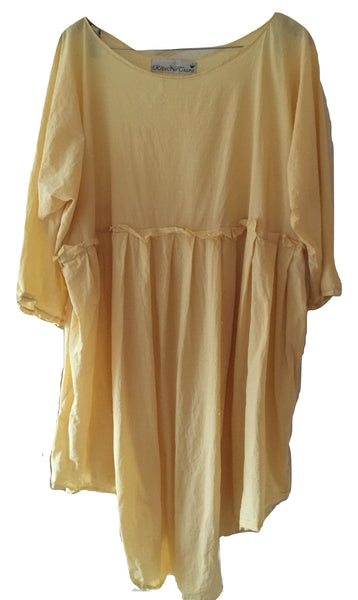 cotton silk voile dress RitaNoTiara 