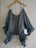 Artist Ticking Stripe Shirt RitaNoTiara Southern Gothic Couture Boho