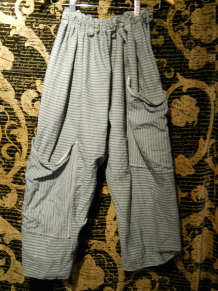 stripey pirate trousers Funky Lagenlook RitaNoTiara Southern Gothic